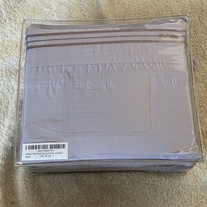 Lavender Split King Sheet Set